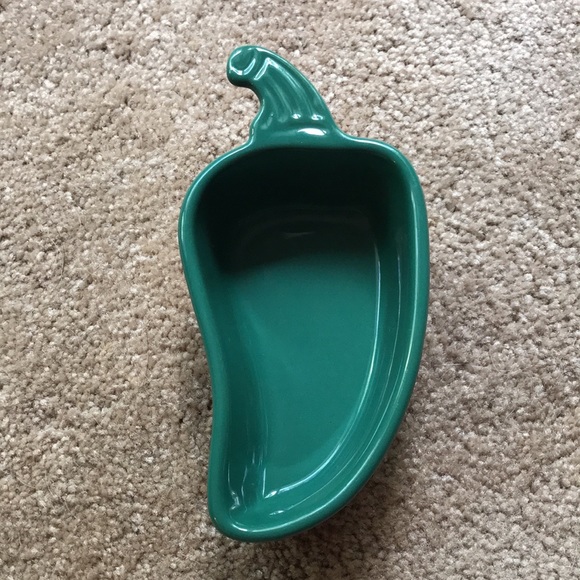 CHANTAL JALAPENO PEPPER 1-cup Ceramic Bakeware *Ramekin* - Picture 1 of 8
